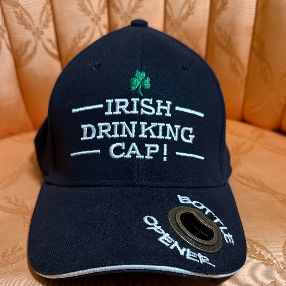 Irish Drinking Cap with Bottle Opener NWT